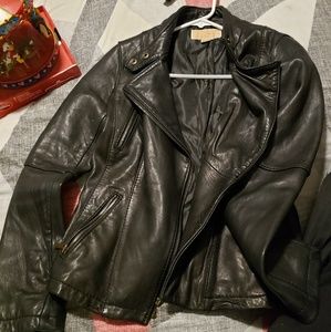 Michael Kors genuine leather jacket